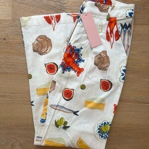 Summer Soirée Cotton Pant NWT